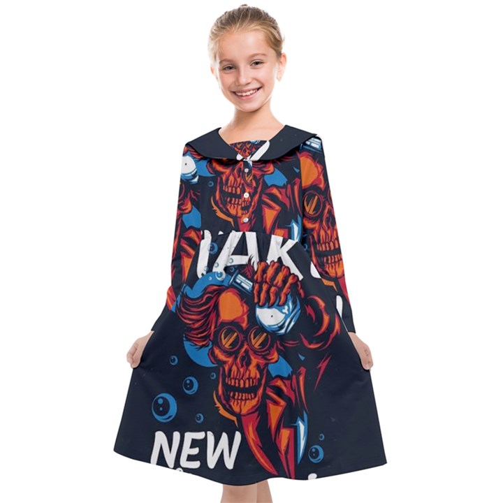 Make devil discovery  Kids  Midi Sailor Dress