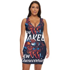 Make Devil Discovery  Draped Bodycon Dress by Saikumar