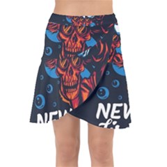 Make Devil Discovery  Wrap Front Skirt by Saikumar