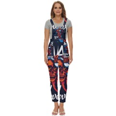 Make Devil Discovery  Women s Pinafore Overalls Jumpsuit by Saikumar