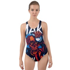 Dont Fear Cut-out Back One Piece Swimsuit by Saikumar