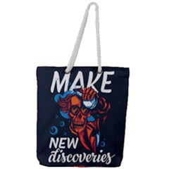 Dont Fear Full Print Rope Handle Tote (large) by Saikumar