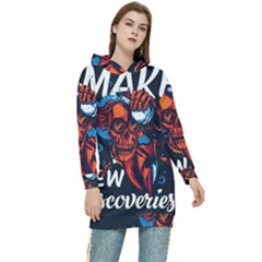 Dont Fear Women s Long Oversized Pullover Hoodie by Saikumar