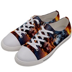 Be Dare For Everything Women s Low Top Canvas Sneakers by Saikumar