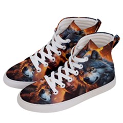 Be Dare For Everything Men s Hi-top Skate Sneakers by Saikumar