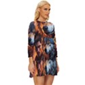 Be dare for everything Long Sleeve Babydoll Dress View3