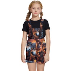 Be Dare For Everything Kids  Short Overalls by Saikumar