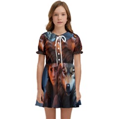 Be Fearless Kids  Sweet Collar Dress by Saikumar