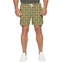 Pattern Design Vintage Abstract Men s Runner Shorts View1