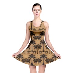 Pattern Symmetry Stack Texture Reversible Skater Dress by Jatiart