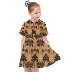 Ice Cream Patterns Pattern Neon Sweet Kids  Sailor Dress