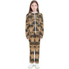 Abstract Design Background Patterns Kids  Tracksuit by Jatiart