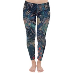 Flowers Trees Forest Classic Winter Leggings