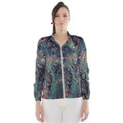 Flowers Trees Forest Women s Windbreaker by Jatiart