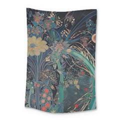 Flowers Trees Forest Small Tapestry