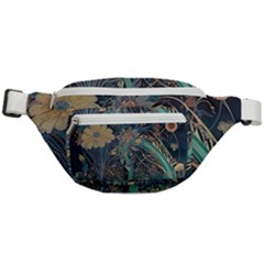 Bird Flower Tree Forest Fanny Pack by Jatiart