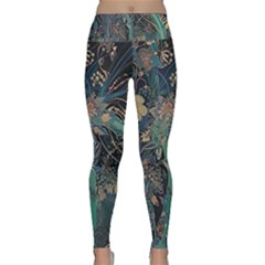 Flowers Trees Forest Lightweight Velour Classic Yoga Leggings