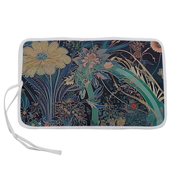 Bird Flower Tree Forest Pen Storage Case (M)