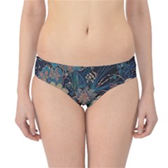 Vintage World Map Hipster Bikini Bottoms