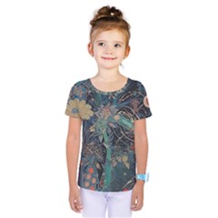 Vintage World Map Kids  One Piece T-shirt