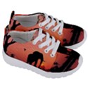 Elephant Landscape Tree Africa Sunset Safari Wild Kids  Lightweight Sports Shoes View3