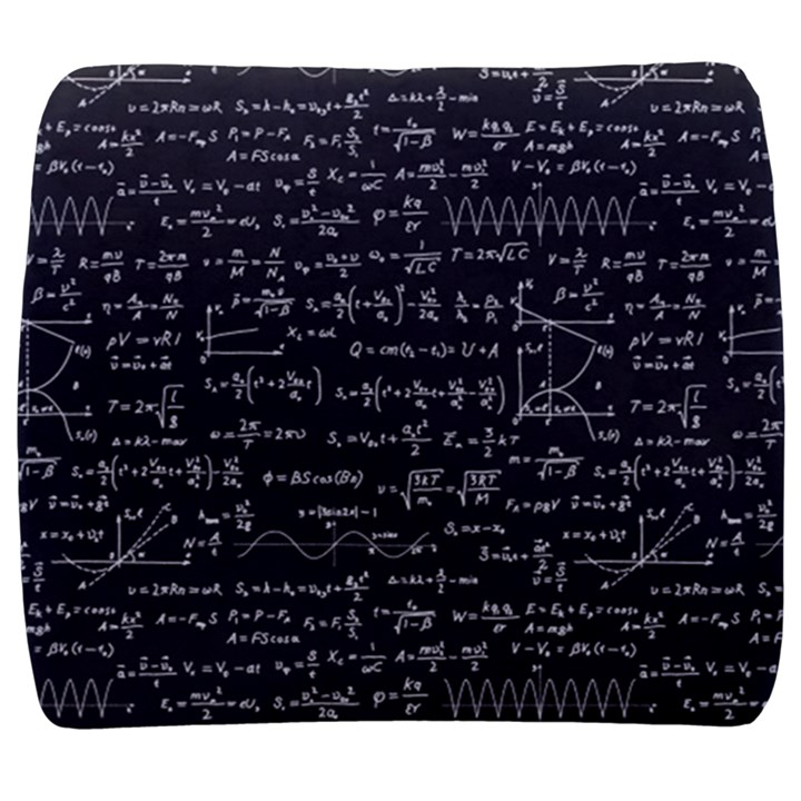 Math Equations Formulas Pattern Back Support Cushion