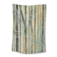 Bamboo Plants Small Tapestry by Ravend