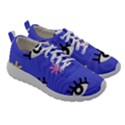 Eye Star Asterisk Pattern Background Women Athletic Shoes View3