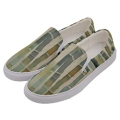 Bamboo Plants Men s Canvas Slip Ons by Ravend