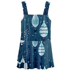 Ball Bauble Winter Kids  Layered Skirt Swimsuit