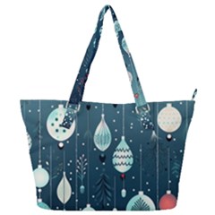 Ball Bauble Winter Full Print Shoulder Bag