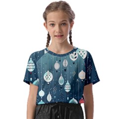 Ball Bauble Winter Kids  Basic T-shirt