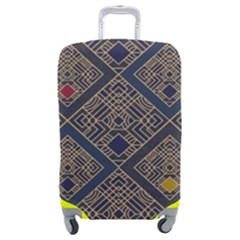 Pattern Floral Leaves Luggage Cover (medium) by Ravend