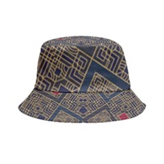 Pattern Flower Design Inside Out Bucket Hat by Ravend