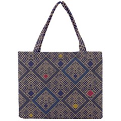 Pattern Flower Design Mini Tote Bag by Ravend