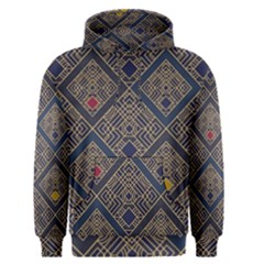 Pattern Flower Design Men s Core Hoodie