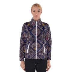 Pattern Flower Design Women s Bomber Jacket