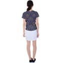 Pattern Flower Design Women s Sports Top View2