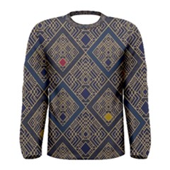 Pattern Seamless Antique Luxury Men s Long Sleeve T-shirt by Ravend