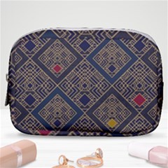 Pattern Seamless Antique Luxury Make Up Pouch (small) by Ravend