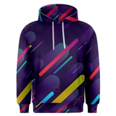 Colorful Abstract Background Men s Overhead Hoodie