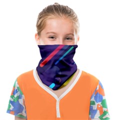 Colorful Abstract Background Face Covering Bandana (kids) by Ravend