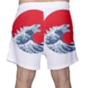 The Great Wave Of Kaiju Men s Shorts View2