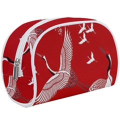 Japanese Crane Bird Art Make Up Case (large) by Cendanart