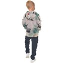 Japanese Crane Painting Of Bird Kids  Hooded Pullover View2