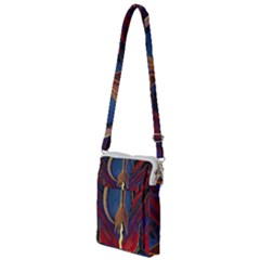 Rocket Painting Multi Function Travel Bag by Cendanart