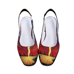 Rocket Painting Women s Classic Slingback Heels by Cendanart