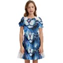 Cat Kids  Puff Sleeved Dress View1