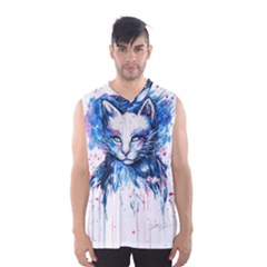 Cat Men s Basketball Tank Top by saad11