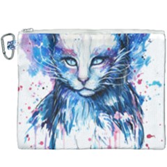 Cat Canvas Cosmetic Bag (xxxl)